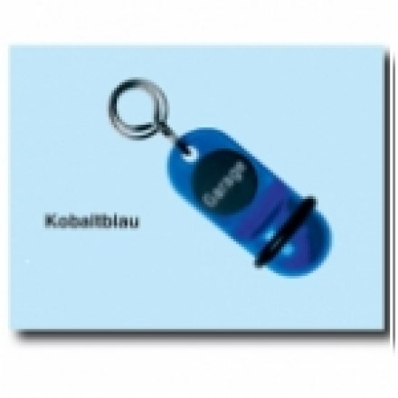 Schlüsselanhänger Kunststoff kobaltblau SA17 Schlüsselanhänger Kunststoff