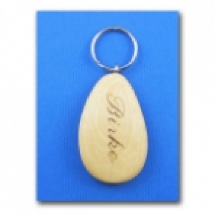 Birke Edelholz Schlüsselanhänger Edelholz Schlüsselanhänger mit Gravur