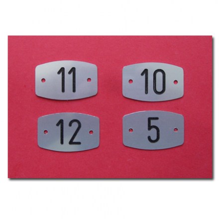 Nummernschild Gravur