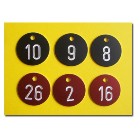 Aluminium Ronde mit Loch