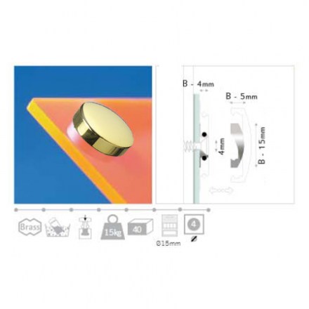 Mini Gold Abdeckkappe